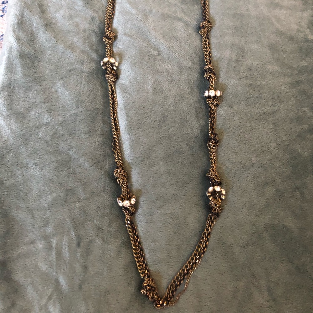 Ann Taylor Knot necklace